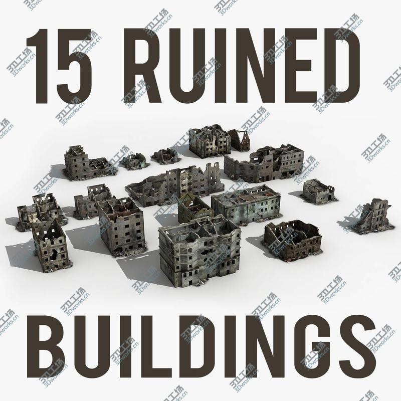 images/goods_img/2021040163/Ruined Damaged Buildings Collection/1.jpg